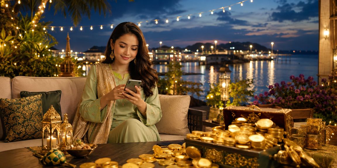 Pengguna Malaysia mengakses program VIP vita3k melalui telefon mudah alih